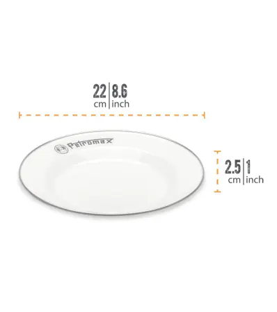 Чинии (2 бр.) Petromax Enamel Plates (2 Pcs.)