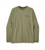 Blouse Patagonia Long-Sleeved P-6 Logo Responsibili-Tee M's